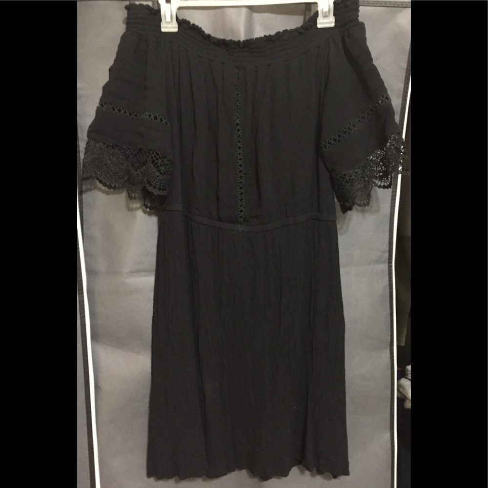 Off the shoulder black xhilaration dress - Picture 2 of 4